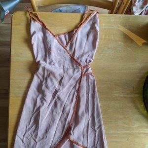 pink mini dress summer dress